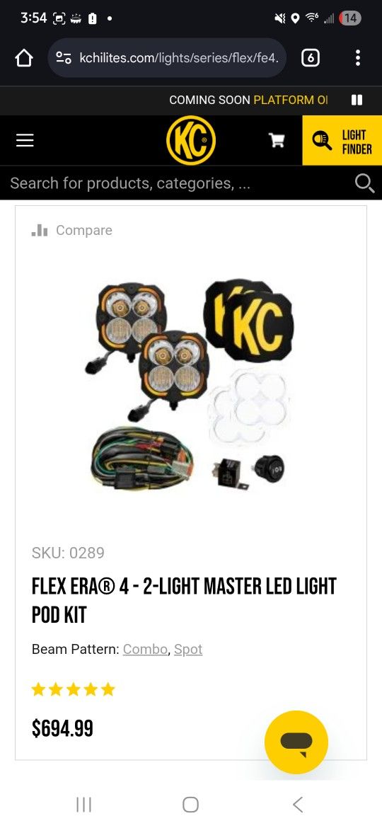 kc hilites flex era 4