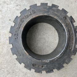 2 Forklift Tires