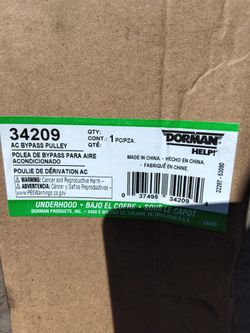 Ac Bypass Pulley  