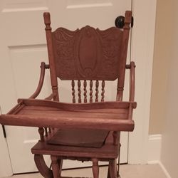 Antique High - Low Chair