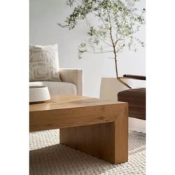 New Fairfield Chair Hudson 64” Reclaimed Wood Coffee Table – Retail $1,973 – Delivery Available