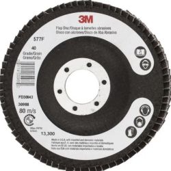3M Flap Discs 577F - 40 Grit (10-Pack)