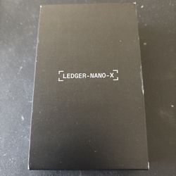 Ledger Nano X Crypto currency Bluetooth Hardware Wallet 
