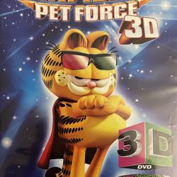 GARFIELD’S Pet Forces 3D With 2 3D Glasses (DVD-2009)