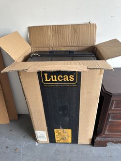 Suitcase, Hardcover, Wheels, Lucas Brand