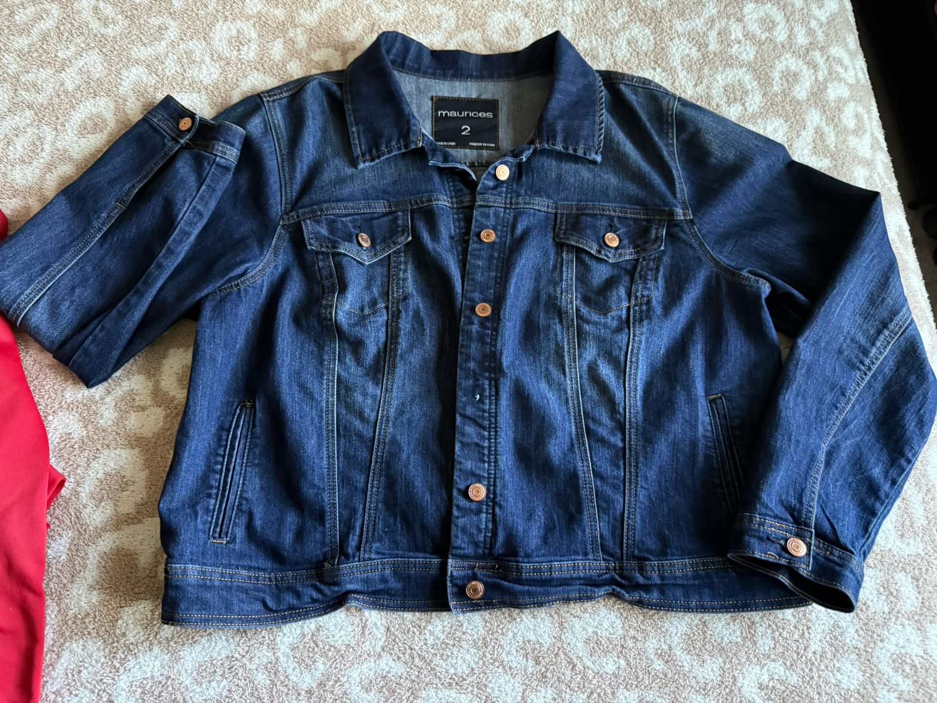 Women’s Denim Jacket Size XL
