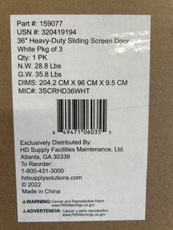 Patio Sliding Door/ Screens 