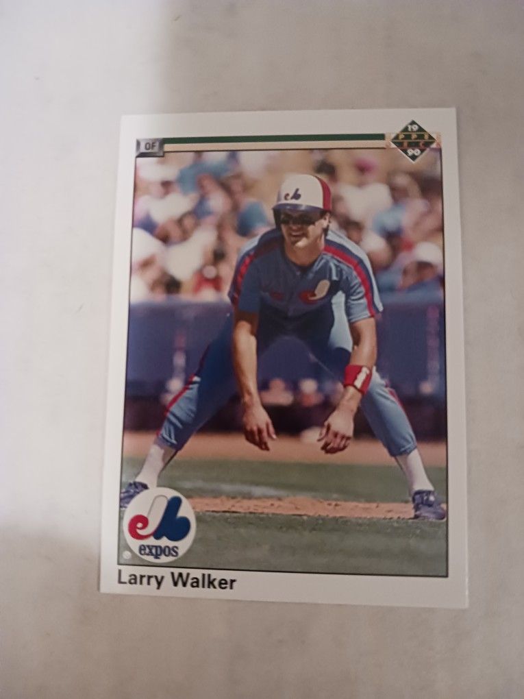 Larry Walker Rookie Card