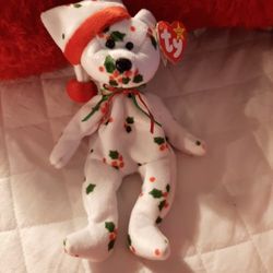 ADORABLE TY RARE 1998 HOLIDAY TEDDY