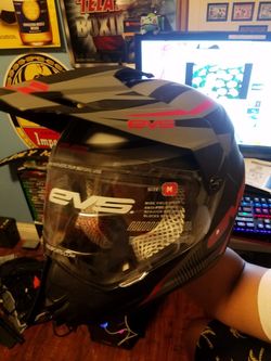 Evs motorcycle helmet