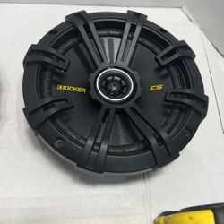 Set Of 2 Kicker Speakers 6.75-inch