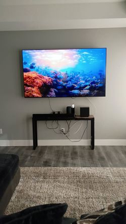 L-SHAPE COUCHES & 85IN INSIGNIA SMART TV