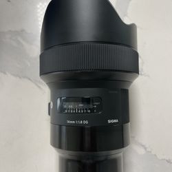 Sigma 14mm F1.8 DG Hsm Sony Lens 
