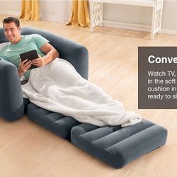 Black CoPilot Gaming Chair - Sleeper - Spring Break Sleepover Helper 