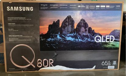 TV Samsung 65", Q80R, 4k, 240 Hz, Dynamic Cristal Color, Bixby, HDR, Excellent