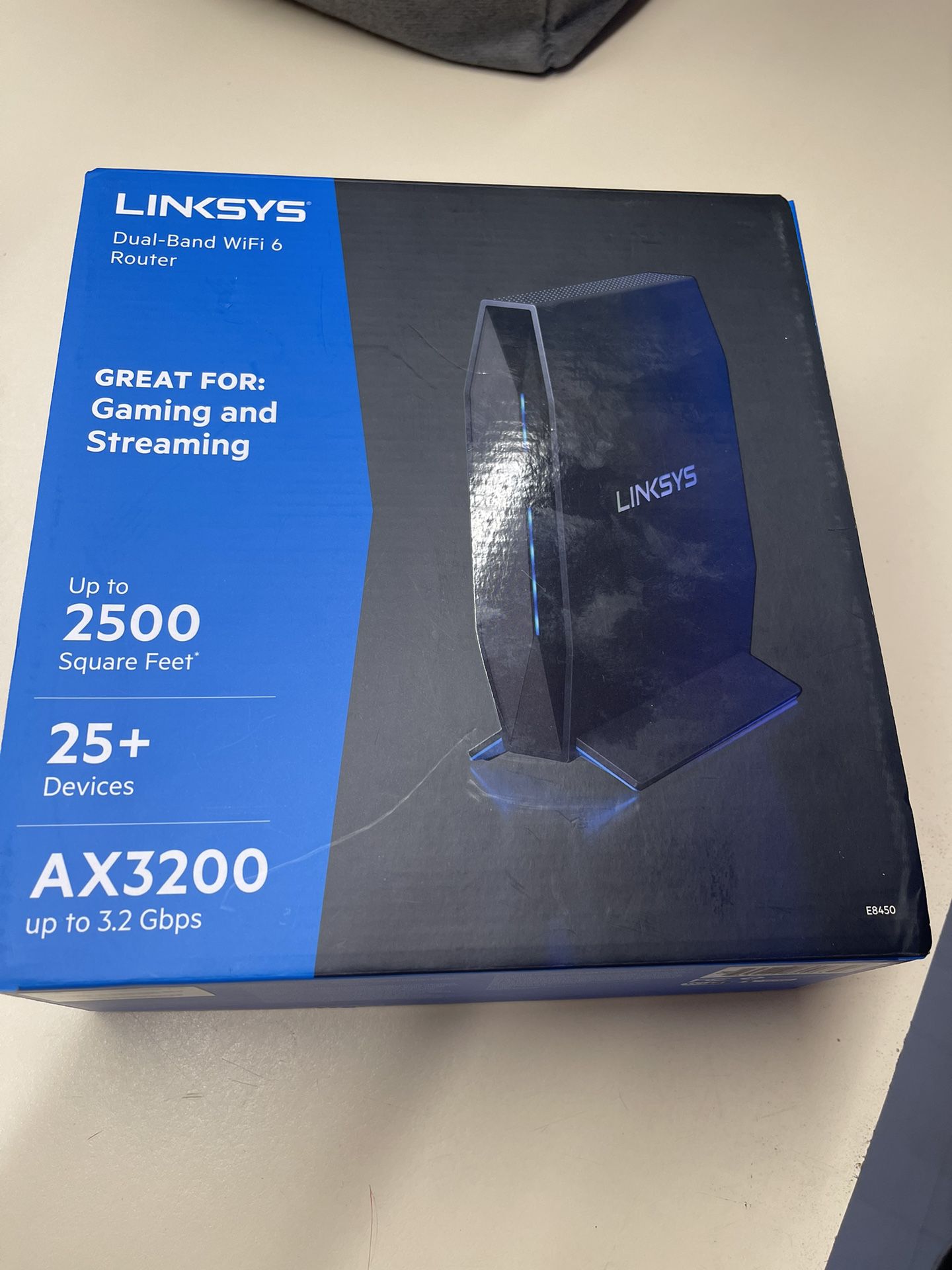 Linksys Wi-Fi 6 Router Open box Brand New 