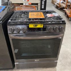 L g gas stove stainless