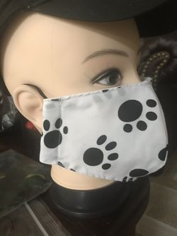 Mask dog paws