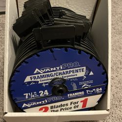 7 1/4 Saw Blade 2 For $10 New