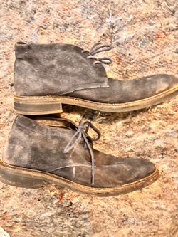 Size 8 Alfani Blue Suade Chukka Boot