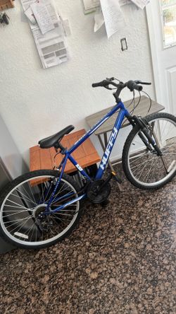 Blue Huffy Bike