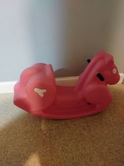 Pink Rocking Horse