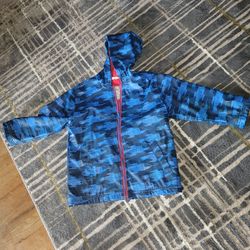 Boys Rain Jacket Coat Sz 5