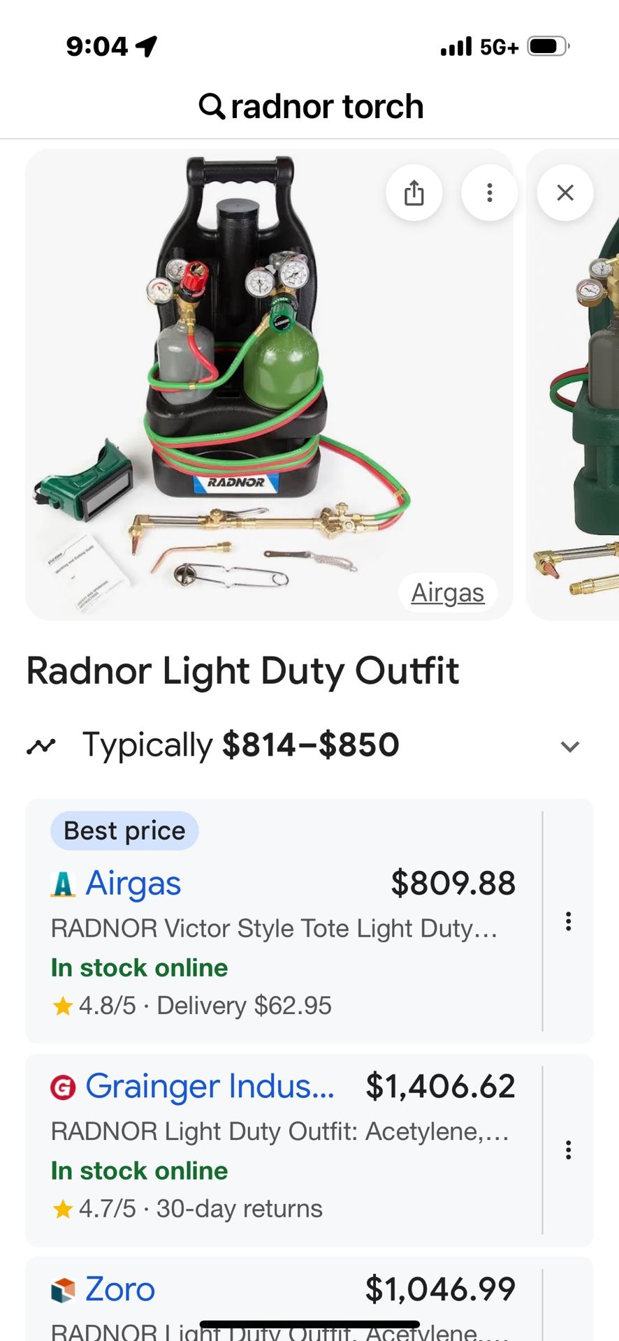 Radnor Torch Kit