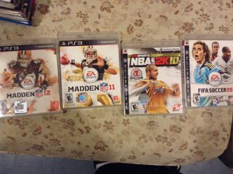 4 sports ps3 games