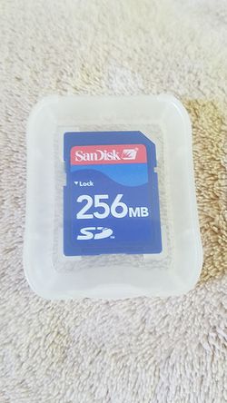 Price Reduced! BRAND NEW SanDisk 256MB Memory Card