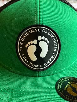 Hang Ten Green Trucker Hat - New