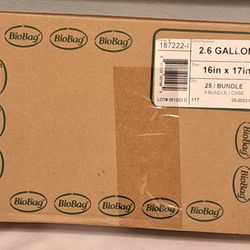 BioBag Organic Waste Bags Green NEW!