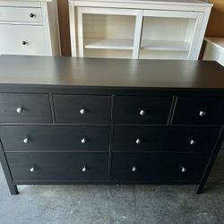 IKEA Black/Brown Hemnes Dresser