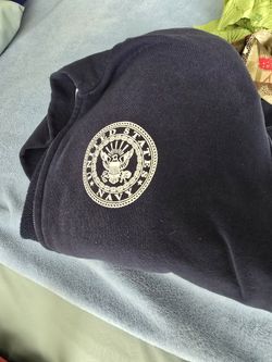 US Navy Zip Up Sweat Shirt