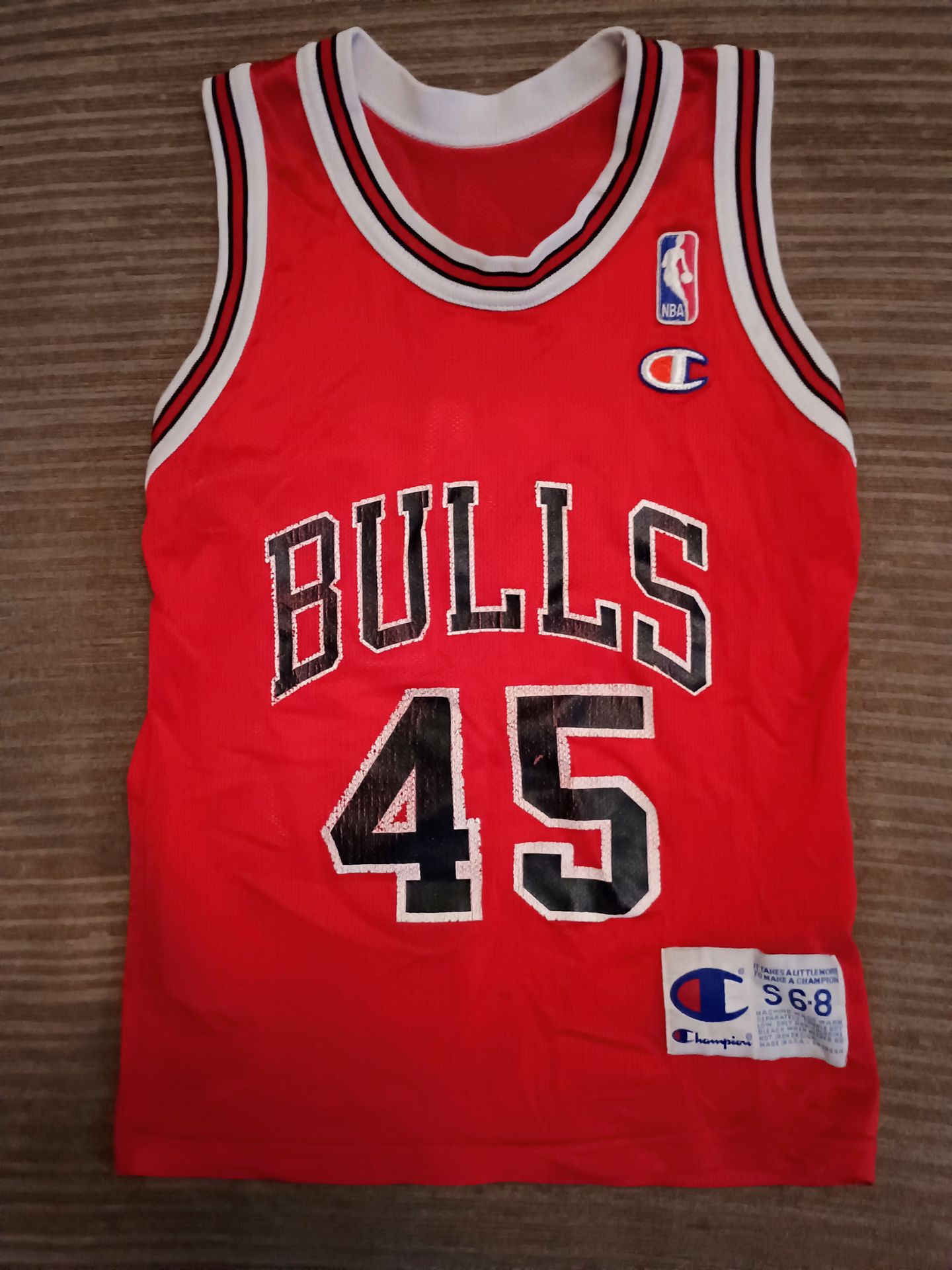 Vintage air Jordan Chicago bulls jersey
