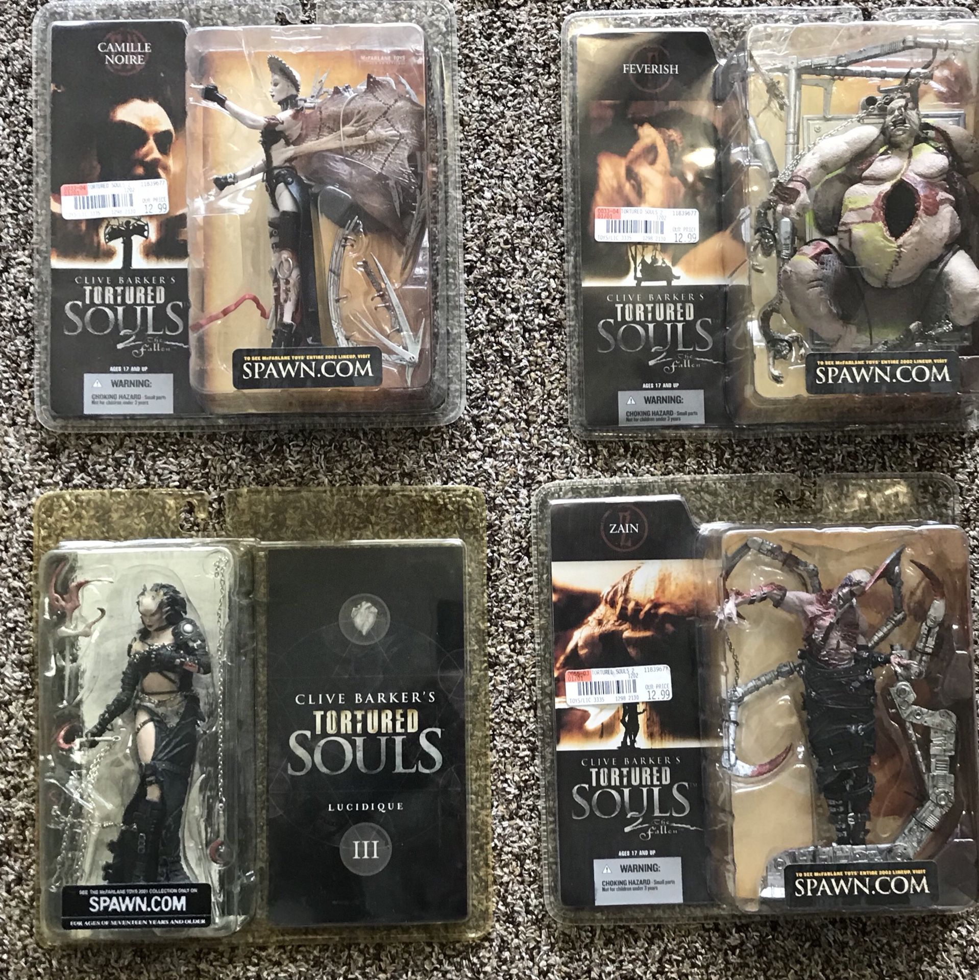 Clive Barker’s Tortured Souls Collectible Figures by MacFarlane Toys