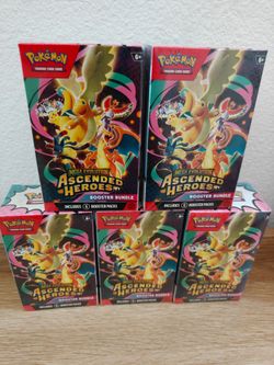 Pokemon Cards TCG Ascended Heroes Booster Bundle