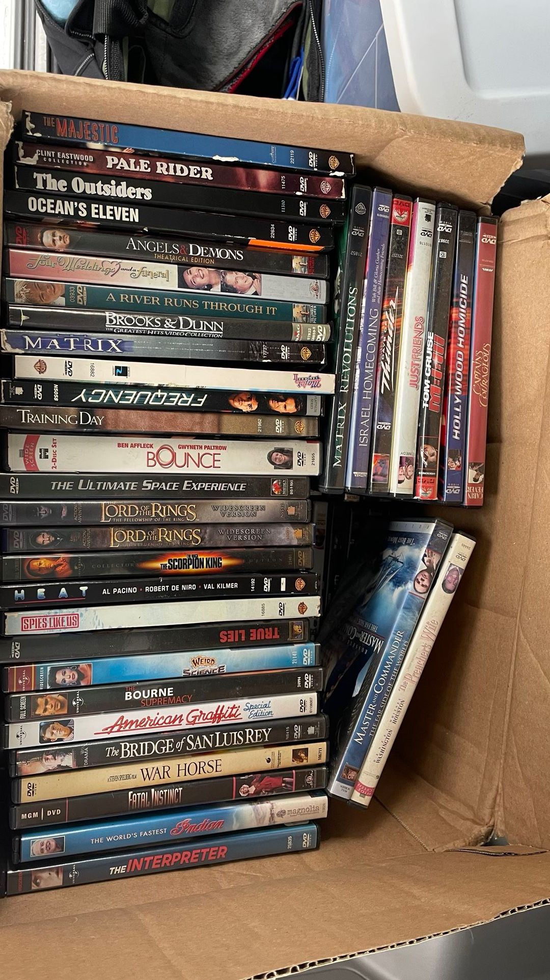 163 DVD Movies (As a Bundle Or Individually)