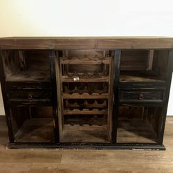 Wooden Bar Table W/ Chairs