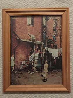 (11x14) Norman Rockwell Framed Print...