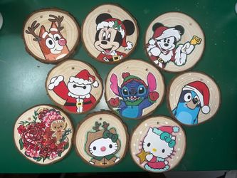 Custom character Ornaments 