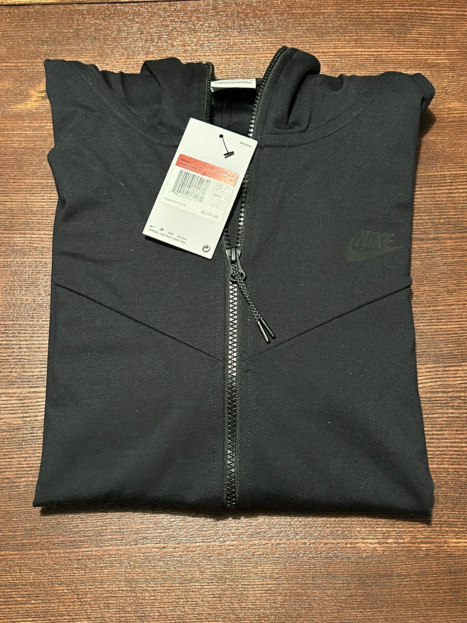 Nike New Sportswear Tech Fleece Lightweight Hoodie Jacket DX0822 010 Men Large