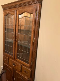 Nice corner cabinet