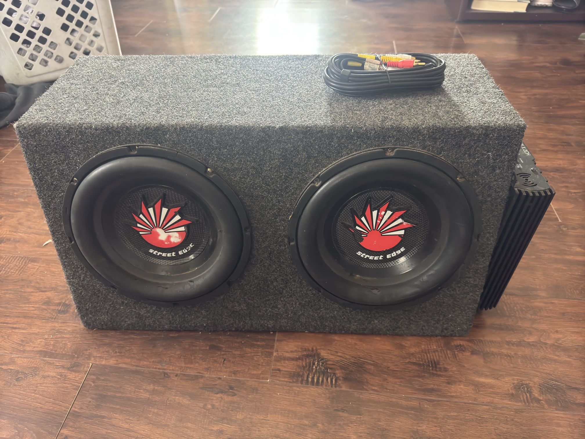 Two 8” Sub With Amplifier