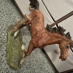 Heavy fragile Native Horse