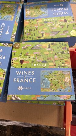 Wines of France 1000-Piece Jigsaw Puzzle