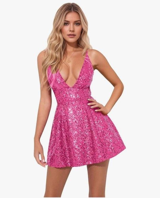 Se vende conjunto completo de 15 años – Color Fucsia