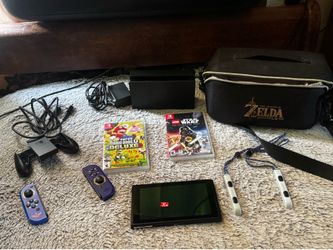 Nintendo Switch 1st Gen  (Zelda Edition)  With Case