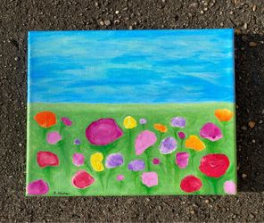 “Wildflowers by the Water”