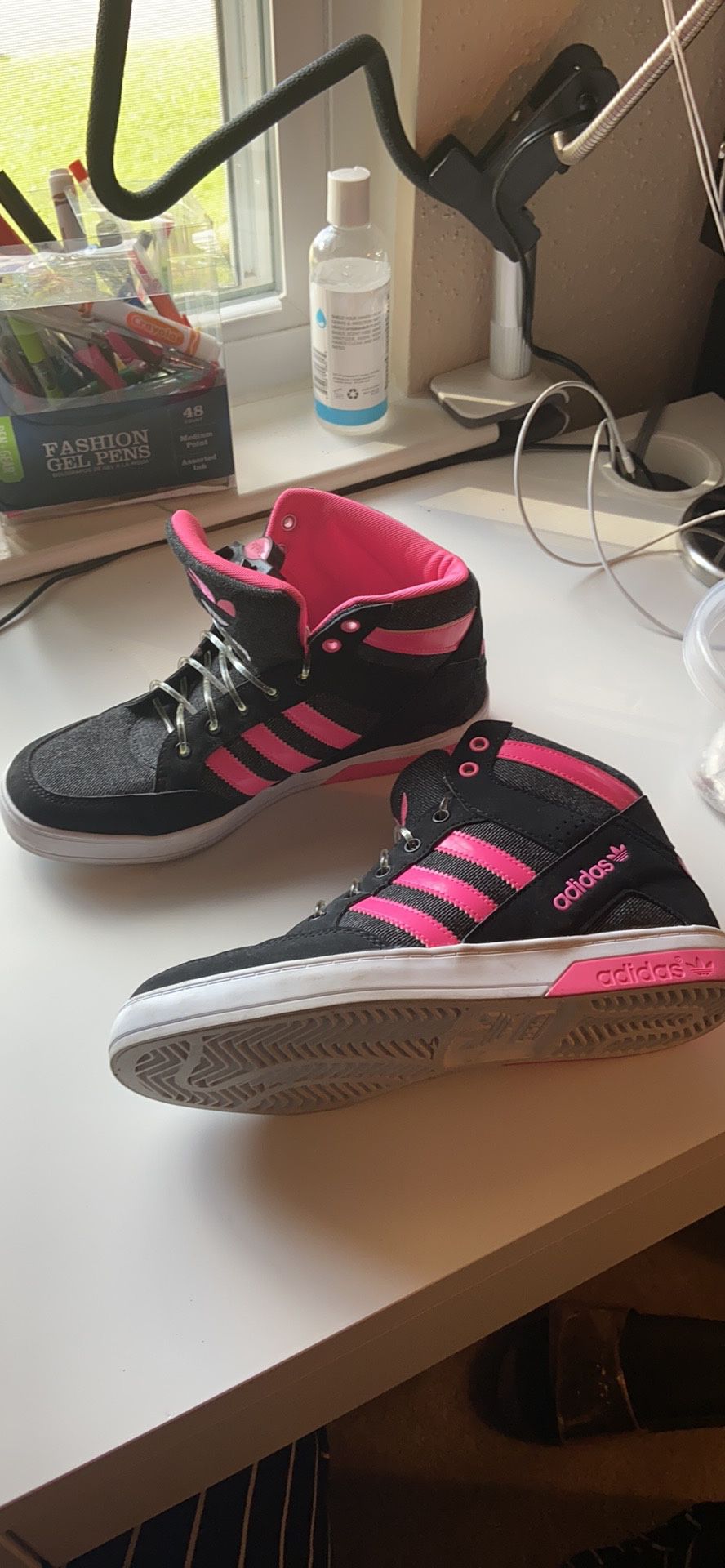 Adidas high top shoes